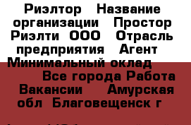 Риэлтор › Название организации ­ Простор-Риэлти, ООО › Отрасль предприятия ­ Агент › Минимальный оклад ­ 150 000 - Все города Работа » Вакансии   . Амурская обл.,Благовещенск г.